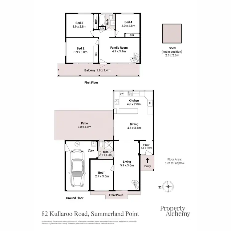 Floorplan of Homely house listing, 82 Kullaroo Road, Summerland Point NSW 2259