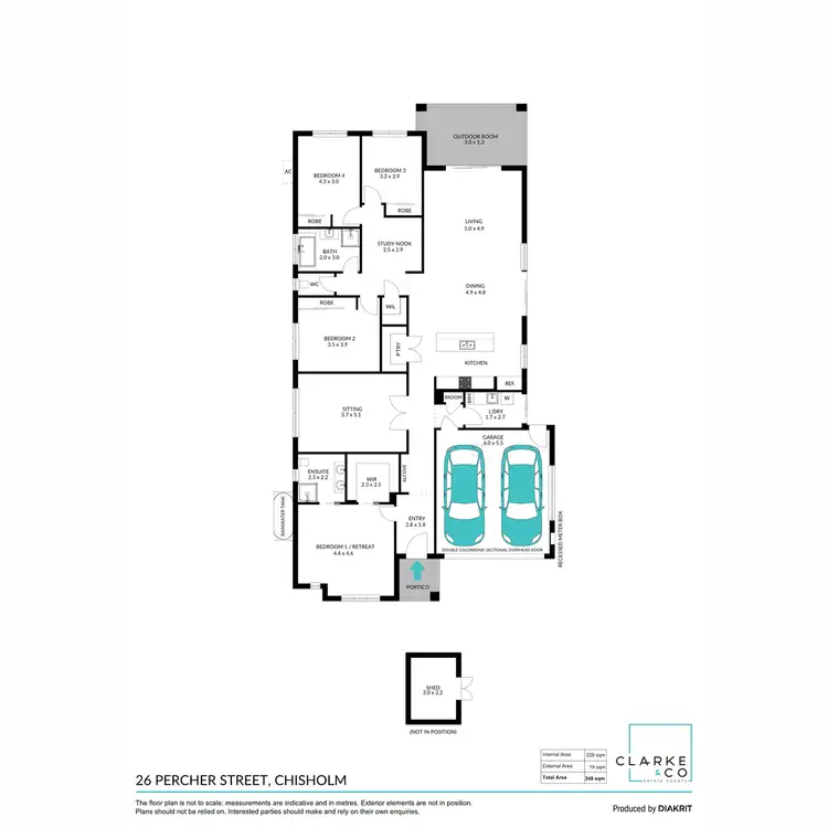Floorplan of Homely house listing, 26 Percher Street, Chisholm NSW 2322