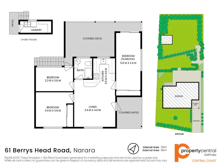 Floorplan of Homely house listing, 61 Berrys Head Road, Narara NSW 2250