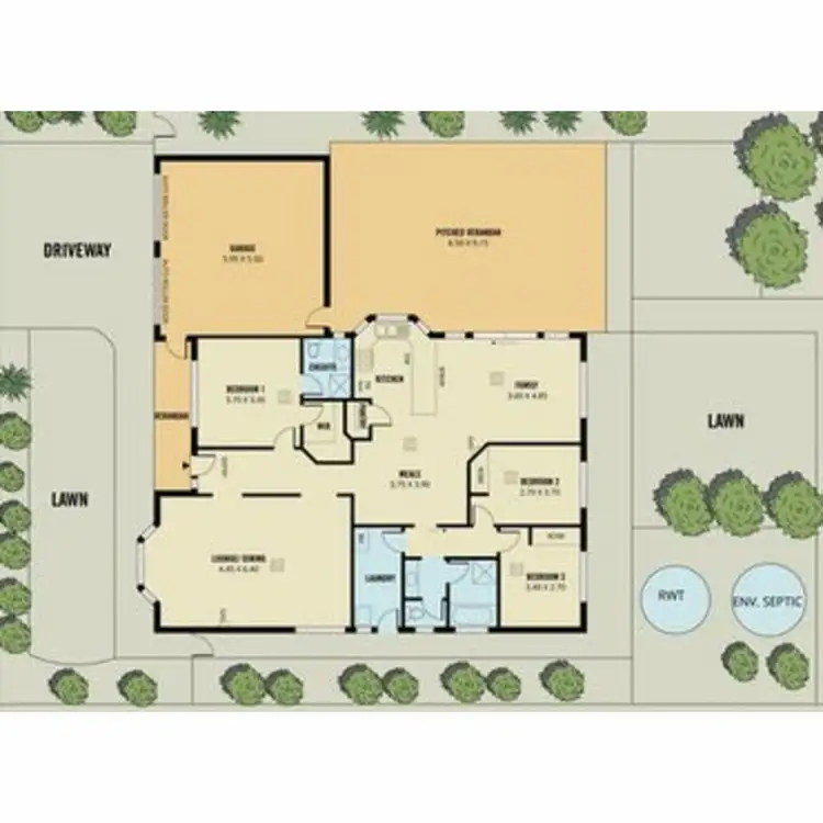 Floorplan of Homely house listing, 2 Medlow Road, Blakeview SA 5114