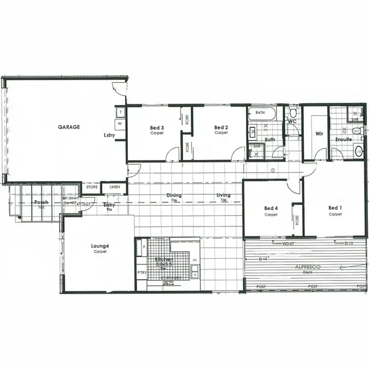 Floorplan of Homely house listing, 6 Madeleine Court, Glenvale QLD 4350
