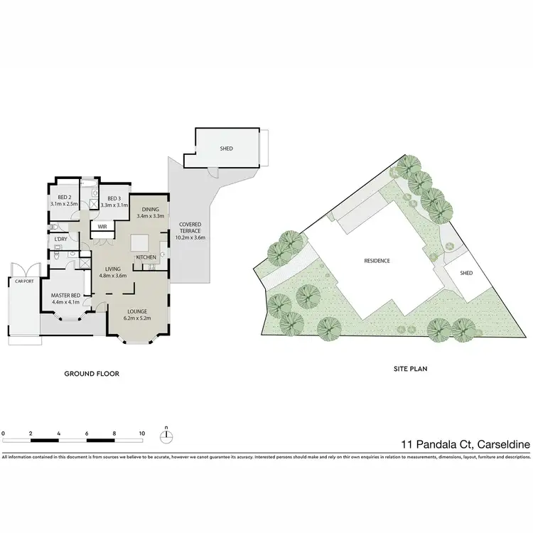 Floorplan of Homely house listing, 11 Pandala Court, Carseldine QLD 4034