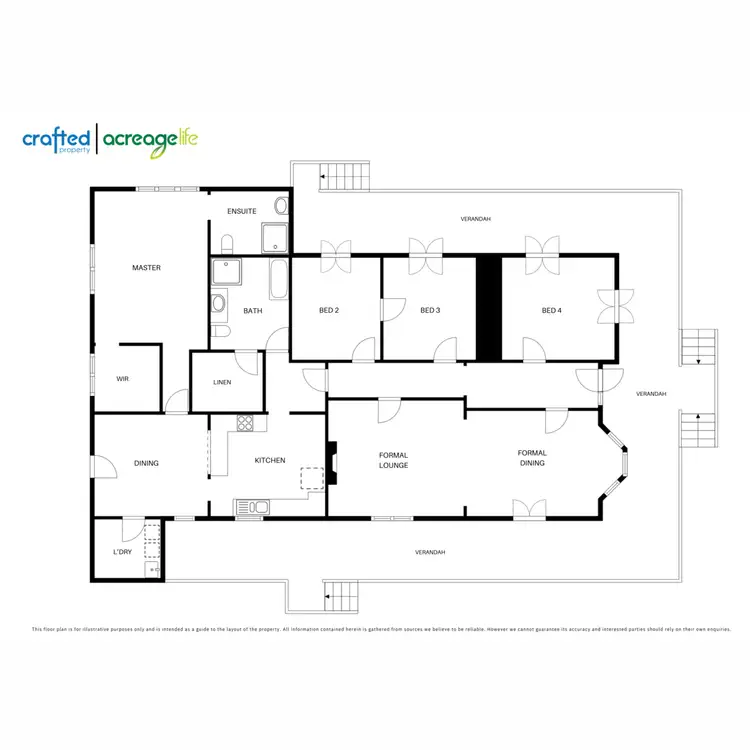 Floorplan of Homely rural property listing, 49 Tralee Court, South Maclean QLD 4280