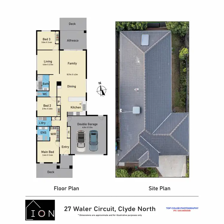 Floorplan of Homely house listing, 27 Waler Circuit, Clyde North VIC 3978
