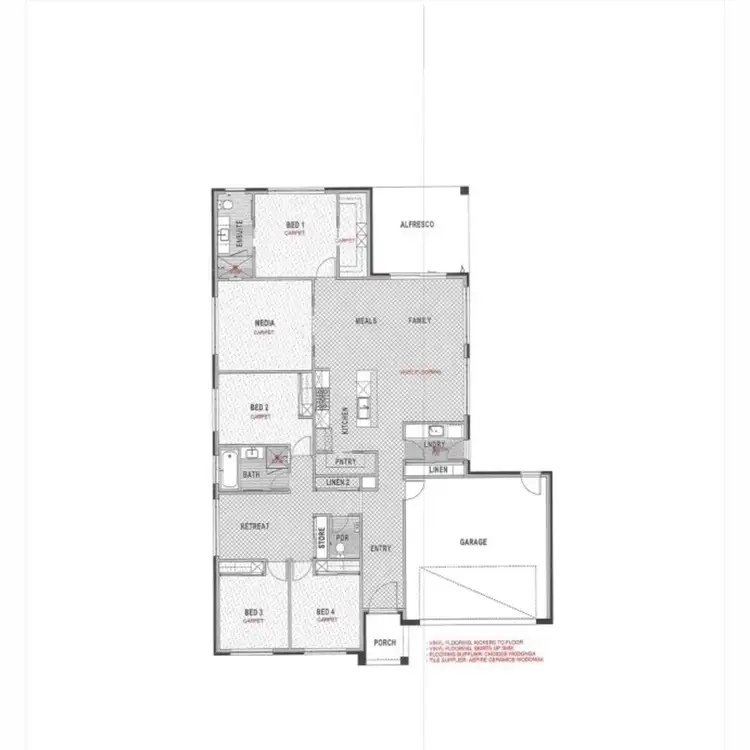 Floorplan of Homely house listing, 8 Gipsy Court, Tangambalanga VIC 3691
