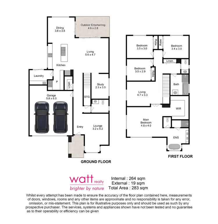 Floorplan of Homely house listing, 1 Sarsfield Place, Bridgeman Downs QLD 4035