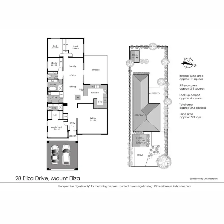 Floorplan of Homely house listing, 28 Eliza Drive, Mount Eliza VIC 3930