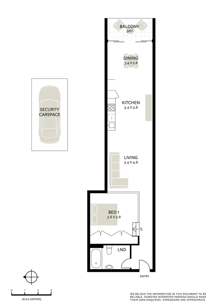 Floorplan of Homely apartment listing, 117/199 Regent Street, Redfern NSW 2016