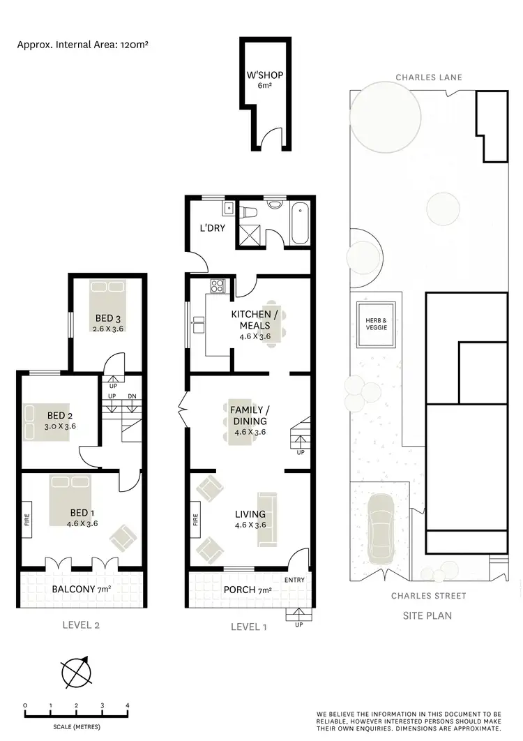 Floorplan of Homely terrace listing, 13-15 Charles Street, Forest Lodge NSW 2037
