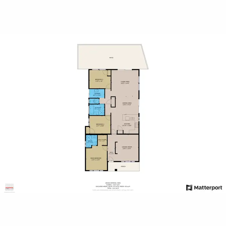 Floorplan of Homely house listing, 14 Argent Street, Aveley WA 6069