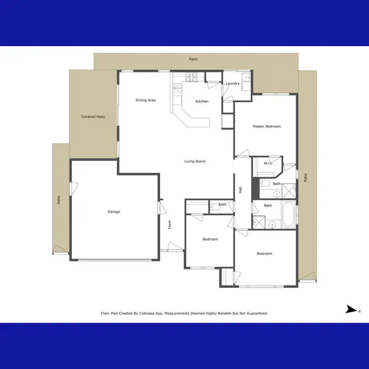Floorplan of Homely house listing, 2/212 Corinthian Rd East, Riverton WA 6148
