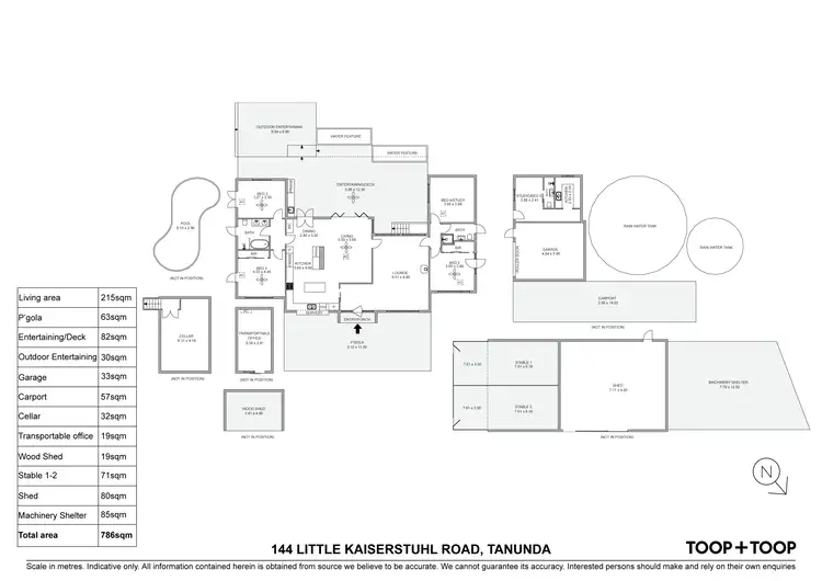 Floorplan of Homely rural property listing, 144 Little Kaiserstuhl Road, Tanunda SA 5352