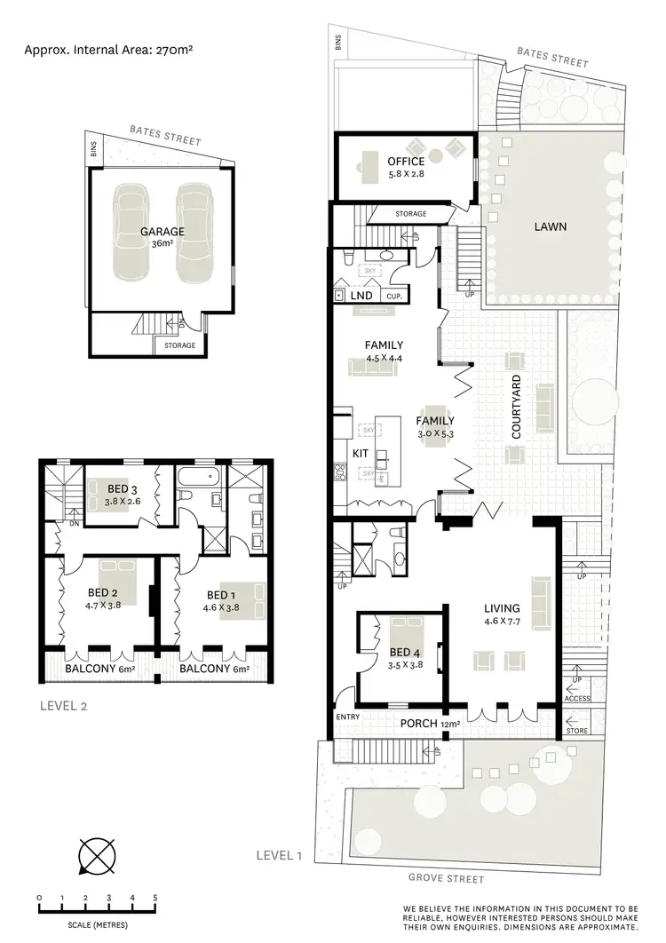 Floorplan of Homely house listing, 75 Grove Street, Birchgrove NSW 2041
