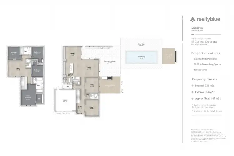 Floorplan of Homely house listing, 15 Curlew Crescent, Burleigh Waters QLD 4220
