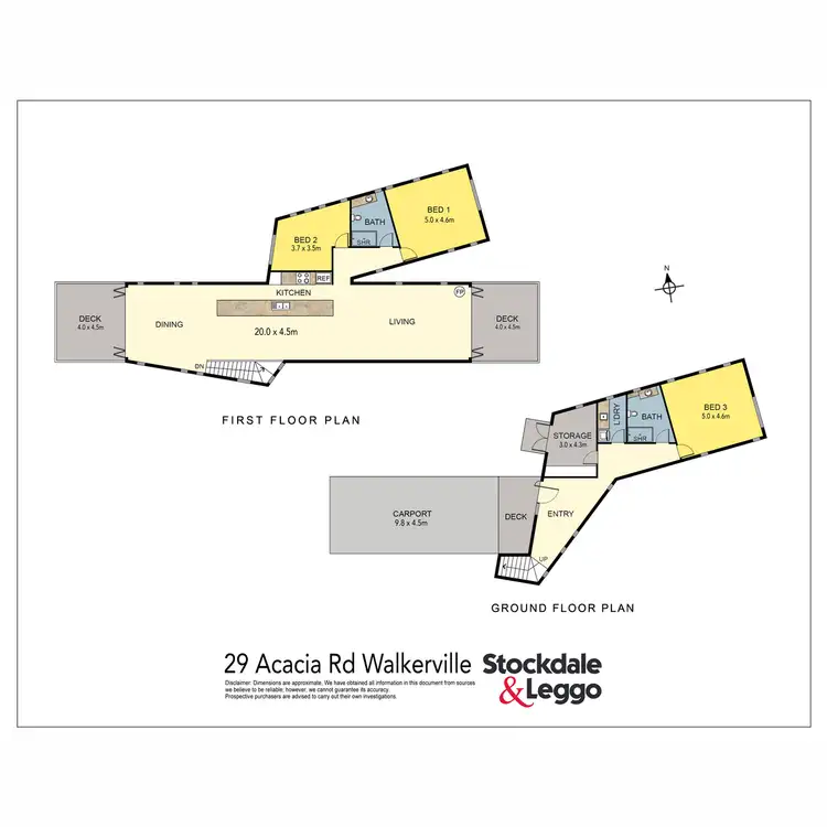 Floorplan of Homely house listing, 29 Acacia Road, Walkerville VIC 3956