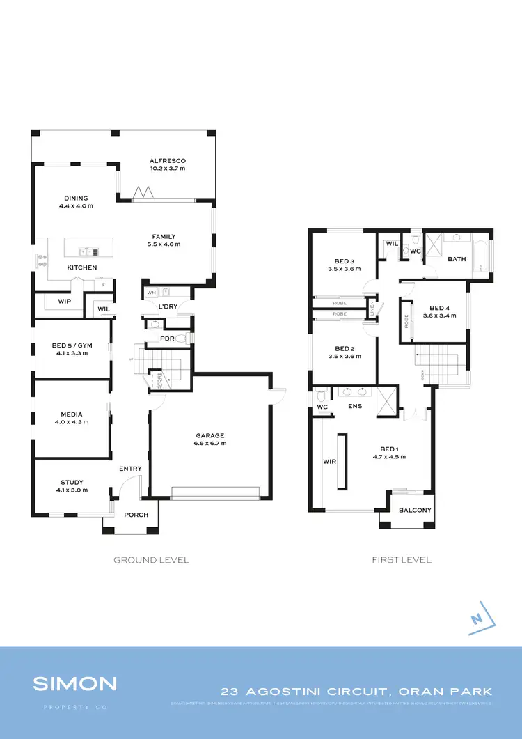 Floorplan of Homely house listing, 23 Agostini Circuit, Oran Park NSW 2570