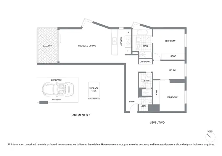 Floorplan of Homely apartment listing, 205/157 Liverpool Street, Sydney NSW 2000