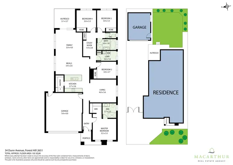 Floorplan of Homely house listing, 34 Dunn Avenue, Forest Hill NSW 2651