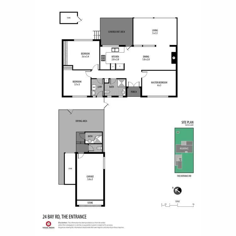 Floorplan of Homely house listing, 24 Bay Road, The Entrance NSW 2261
