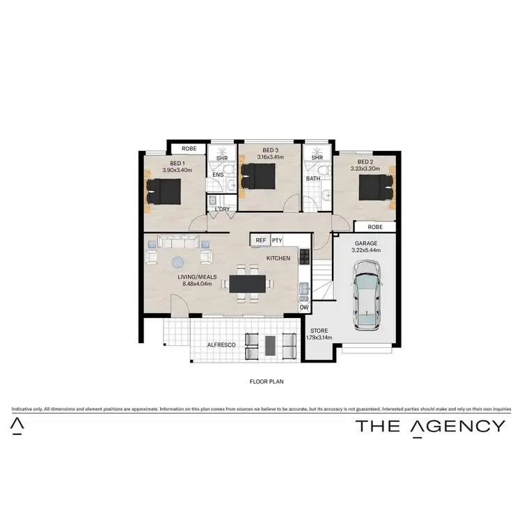 Floorplan of Homely villa listing, 19C Fernlea Street, Warwick WA 6024