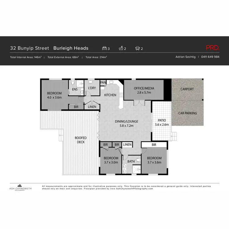 Floorplan of Homely house listing, 32 Bunyip Street, Burleigh Heads QLD 4220