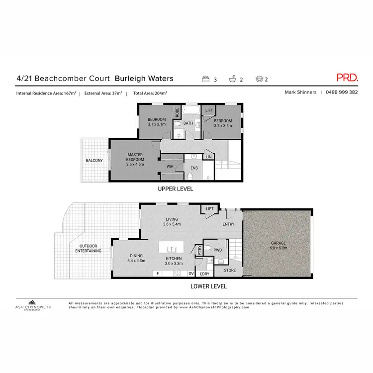 Floorplan of Homely townhouse listing, 4/21 Beachcomber Court, Burleigh Waters QLD 4220