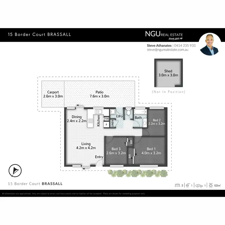 Floorplan of Homely house listing, 15 Border Court, Brassall QLD 4305