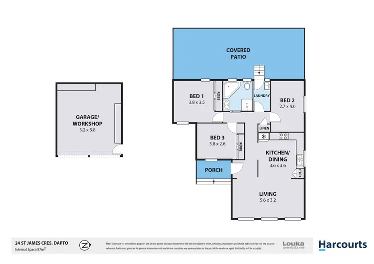 Floorplan of Homely house listing, 24 St James Crescent, Dapto NSW 2530