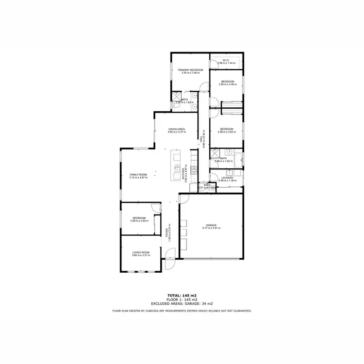 Floorplan of Homely house listing, 54 Seahaven Circuit, Pialba QLD 4655