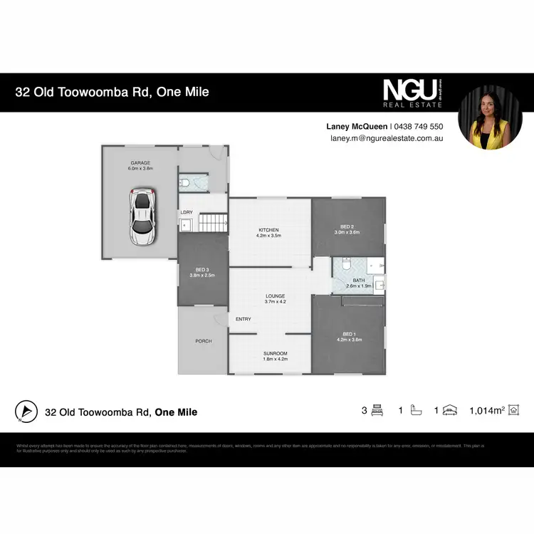 Floorplan of Homely house listing, 32 Old Toowoomba Road, One Mile QLD 4305