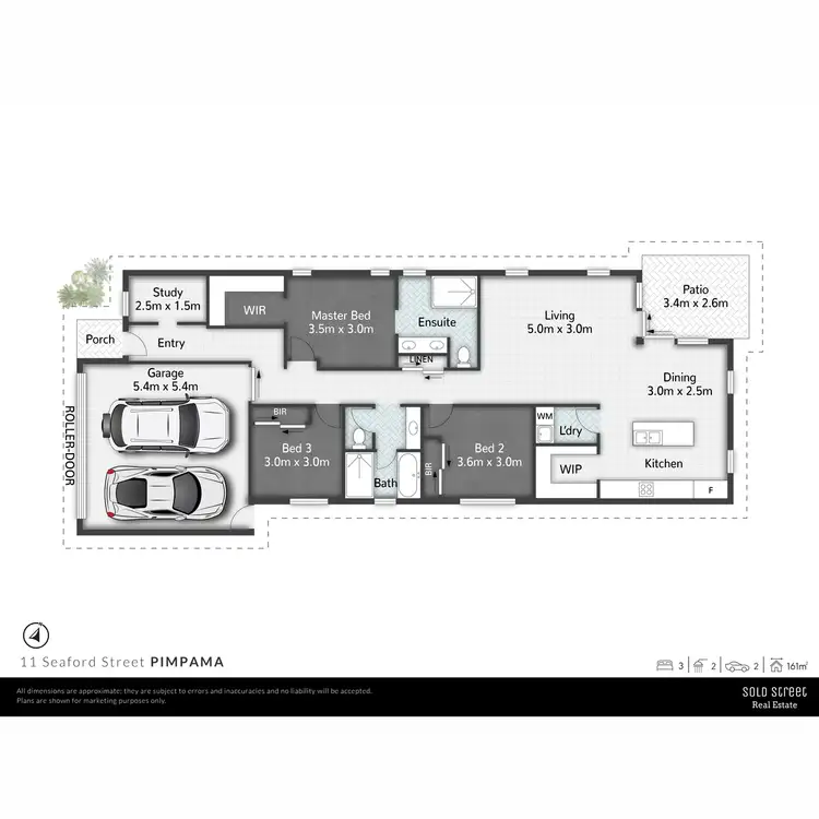 Floorplan of Homely house listing, 11 Seaford Street, Pimpama QLD 4209