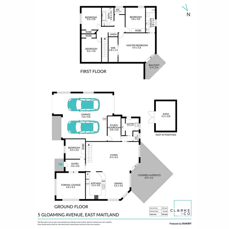 Floorplan of Homely house listing, 5 Gloaming Avenue, East Maitland NSW 2323