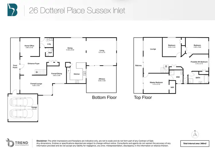 Floorplan of Homely house listing, 26 Dotterel Place, Sussex Inlet NSW 2540