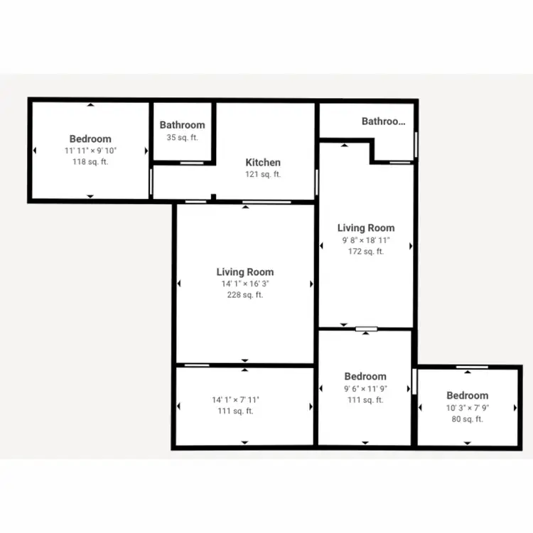 Floorplan of Homely house listing, 436 Conadilly Street, Gunnedah NSW 2380