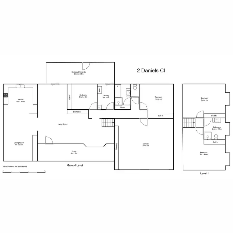 Floorplan of Homely house listing, 2 Daniels Close, Rushforth NSW 2460
