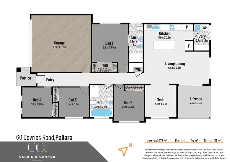 Floorplan of Homely house listing, 60 Devries Road, Pallara QLD 4110