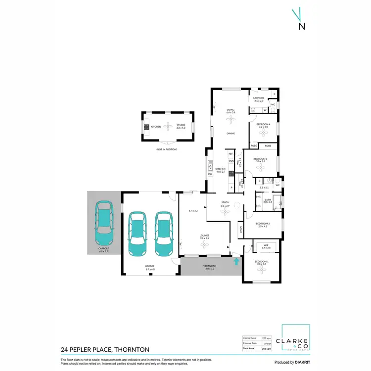 Floorplan of Homely house listing, 24 Pepler Place, Thornton NSW 2322