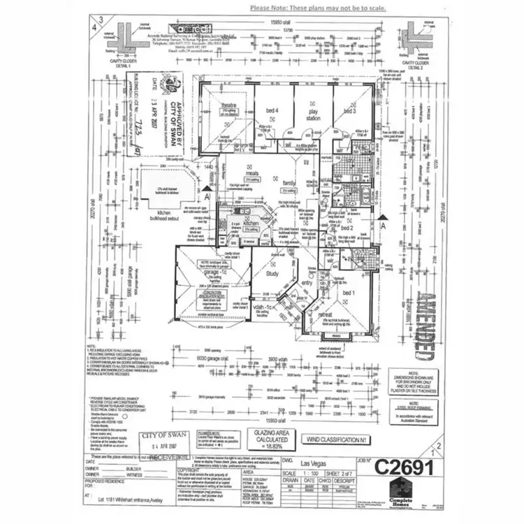 Floorplan of Homely house listing, 16 Whitehart Entrance, Aveley WA 6069