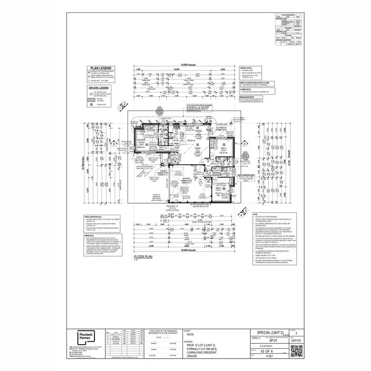 Floorplan of Homely house listing, 33A Currajong Crescent, Craigie WA 6025
