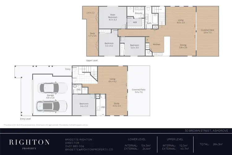 Floorplan of Homely house listing, 50 Brown Parade, Ashgrove QLD 4060