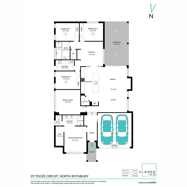 Floorplan of Homely house listing, 29 Tooze Circuit, North Rothbury NSW 2335