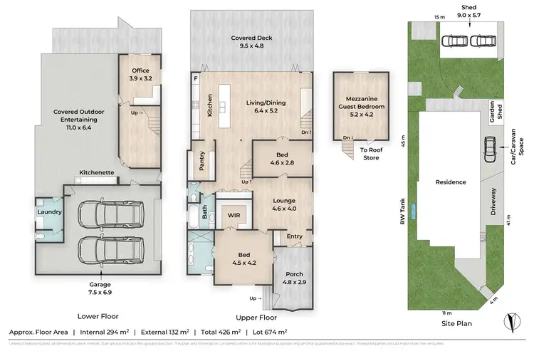 Floorplan of Homely house listing, 2-6 Deloraine Street, Wavell Heights QLD 4012