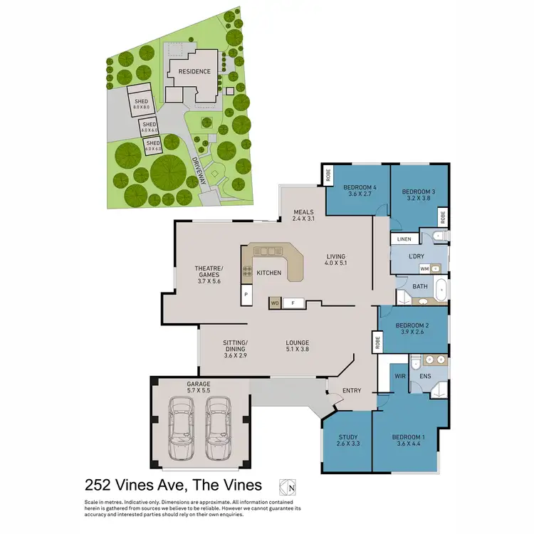 Floorplan of Homely house listing, 252 Vines Avenue, The Vines WA 6069