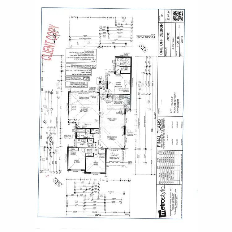 Floorplan of Homely house listing, 4/16 Donatti Retreat, Caversham WA 6055