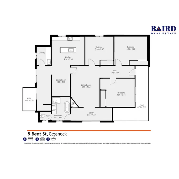 Floorplan of Homely house listing, 8 Bent Street, Cessnock NSW 2325