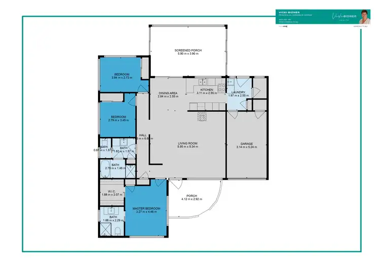 Floorplan of Homely villa listing, 2/40 Kenrose Street, Forster NSW 2428