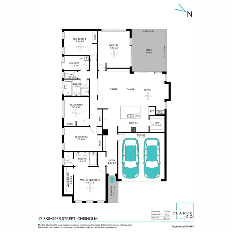 Floorplan of Homely house listing, 17 Skimmer Street, Chisholm NSW 2322