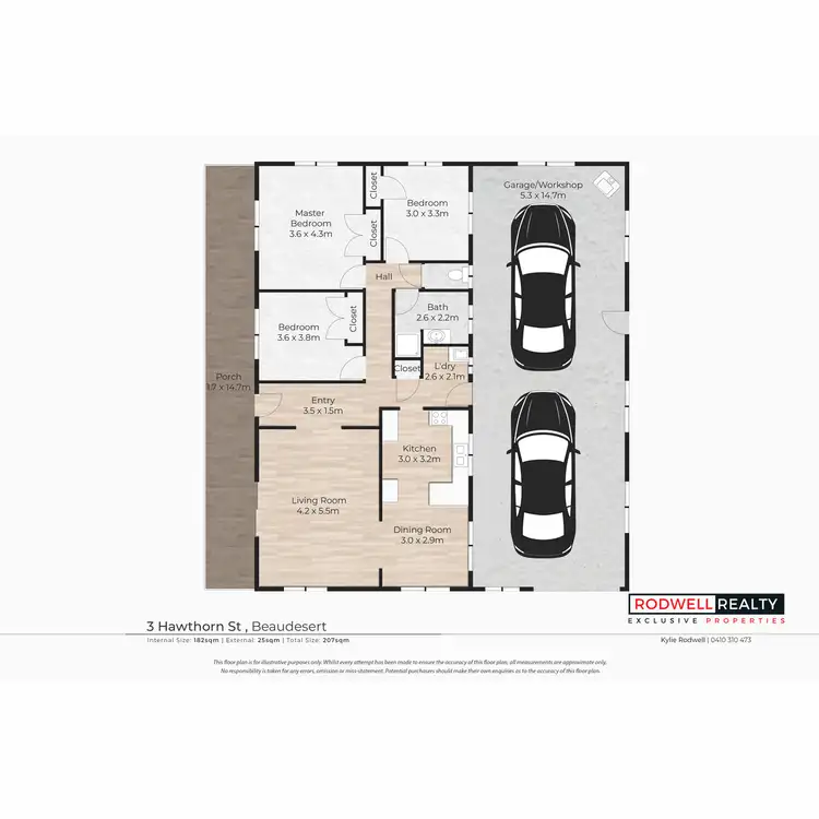 Floorplan of Homely house listing, 1 Corsa Street, Beaudesert QLD 4285