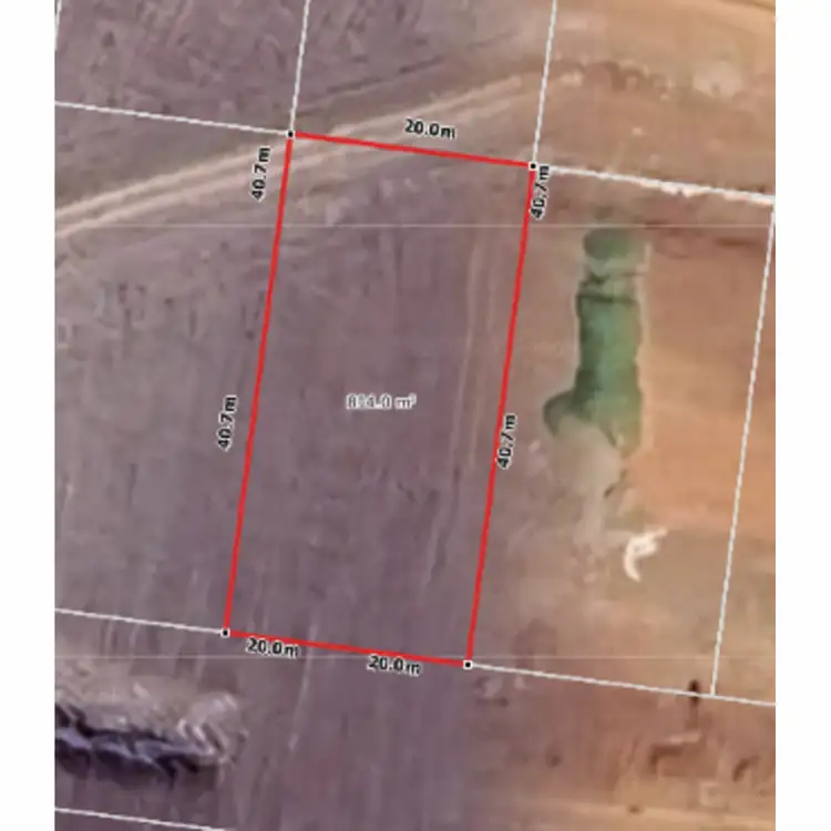 Floorplan of Homely land listing, LOT 27, 16 Burlington Street, Lammermoor QLD 4703