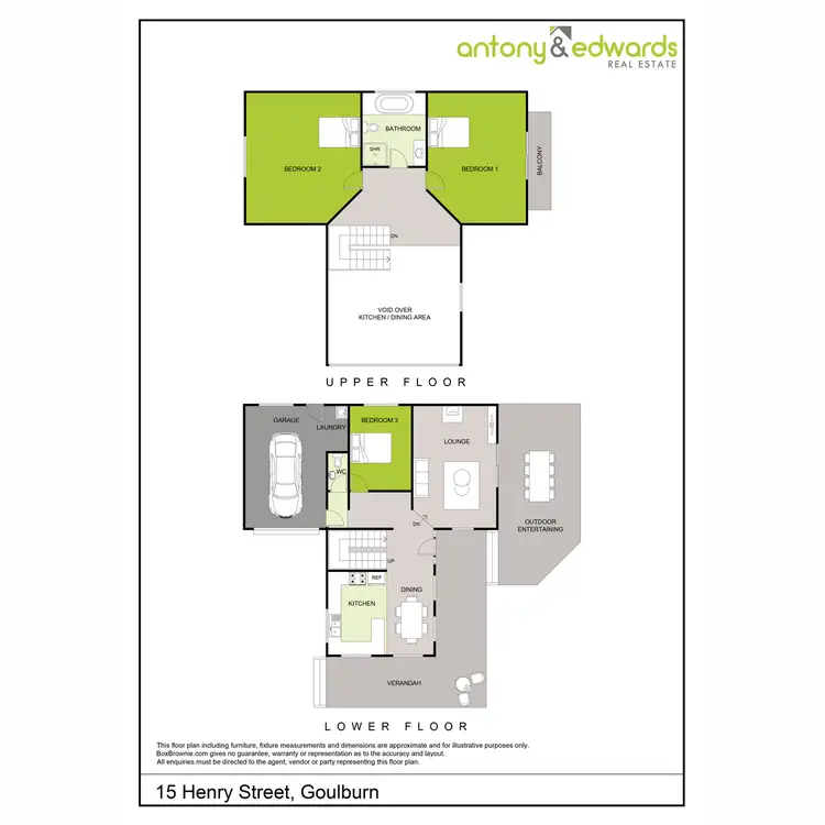 Floorplan of Homely house listing, 15 Henry Street, Goulburn NSW 2580